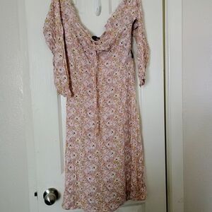 Floral Pink Dress